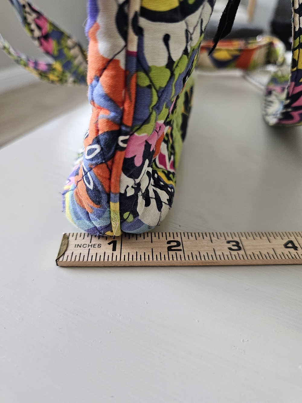 Vera Bradley Quilted Crossbody Bag In Rio Pattern - Picture 13 of 13